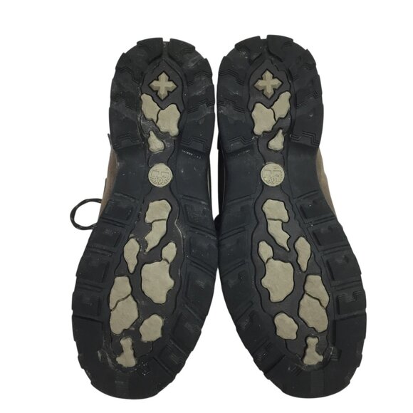 Timberland Mens 7 Waterproof Nubuck Leather Lace Brown Hiking Boots - Picture 10 of 11